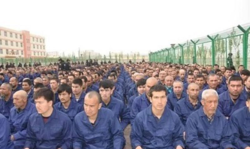 Xinjiang Re-education Camp.