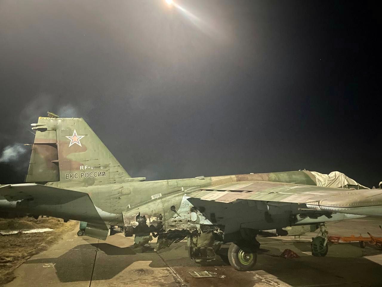 Another Russian Su-25 Survived Ukrainian Anti-Aircraft Missiles (Photos)