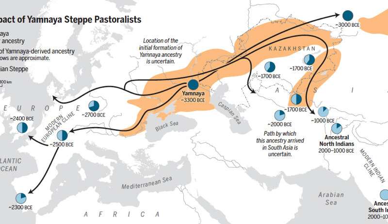 Ancient DNA study tracks formation of populations across Central Asia