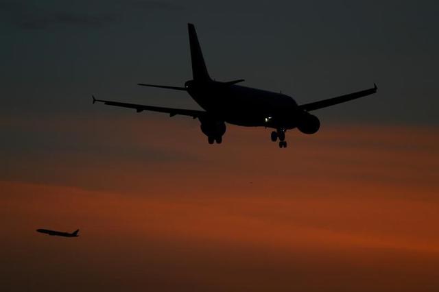FILE PHOTO: Aircraft come in to land and take off from Heathrow airport in London, Britain, October 30 2017. REUTERS/Toby Melville