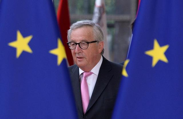 FILE PHOTO: European Commission President Jean-Claude Juncker arrives for a European Union leaders summit that aims to select candidates for top EU institution jobs, in Brussels, Belgium June 30, 2019. REUTERS/Johanna Geron